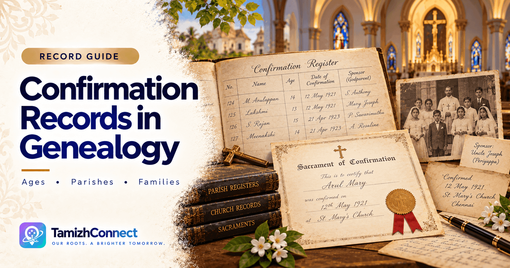 Confirmation Records in Genealogy: The Follow-Up Sacrament That Adds Ages and Sponsors