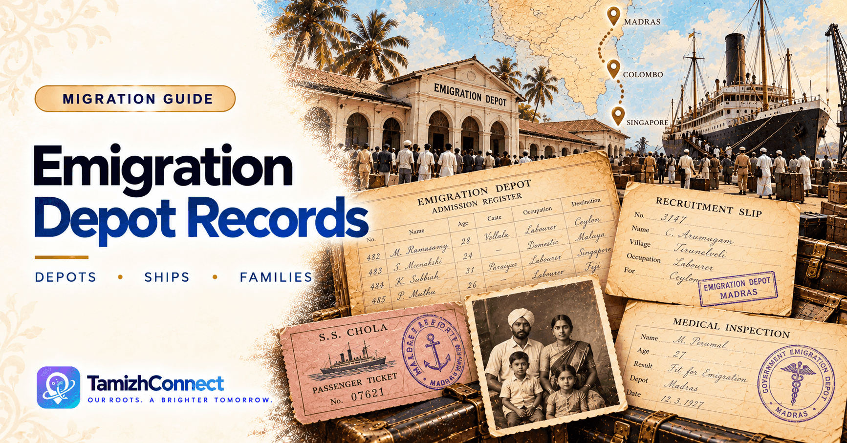 Emigration Depot Records: The Paper Trail Before the Ship Sailed