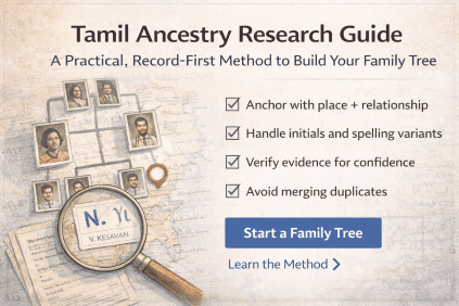 Tamil Ancestry Research Guide