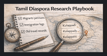 Tamil Diaspora Research Playbook