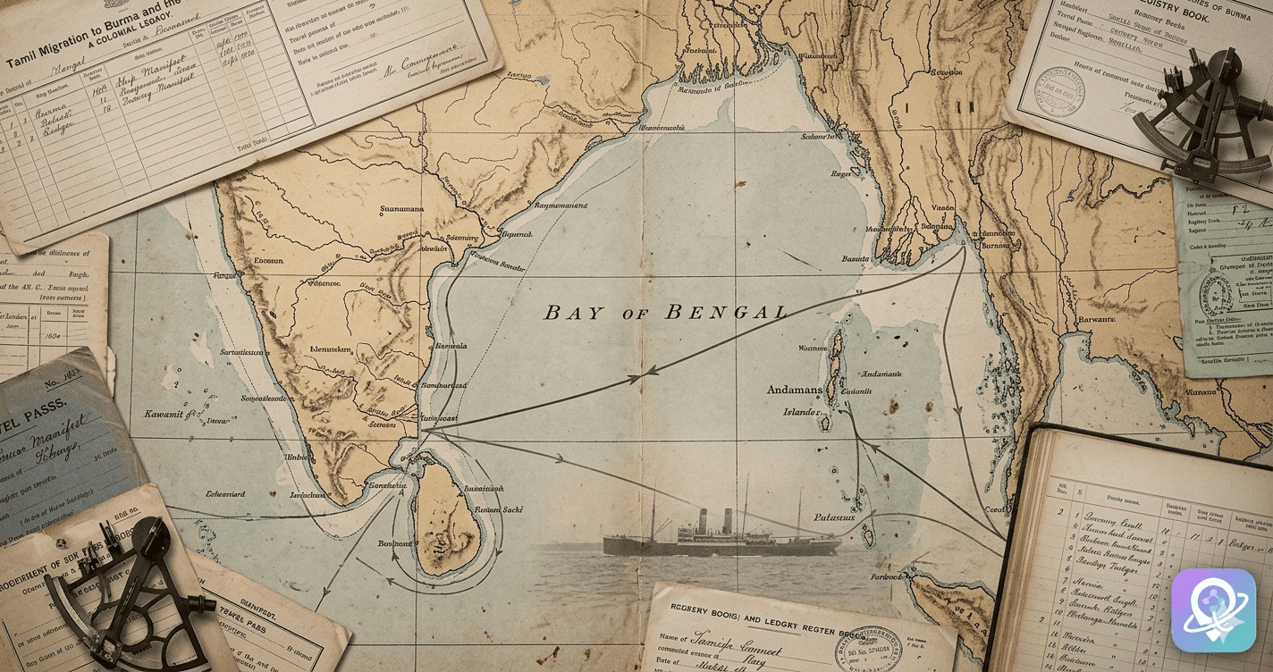Tamil Migration to Burma and the Andamans: A Colonial Legacy