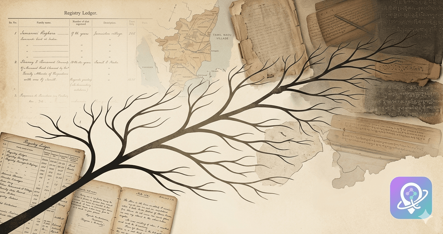 Tracing Tamil Ancestry: Beyond the Last 100 Years