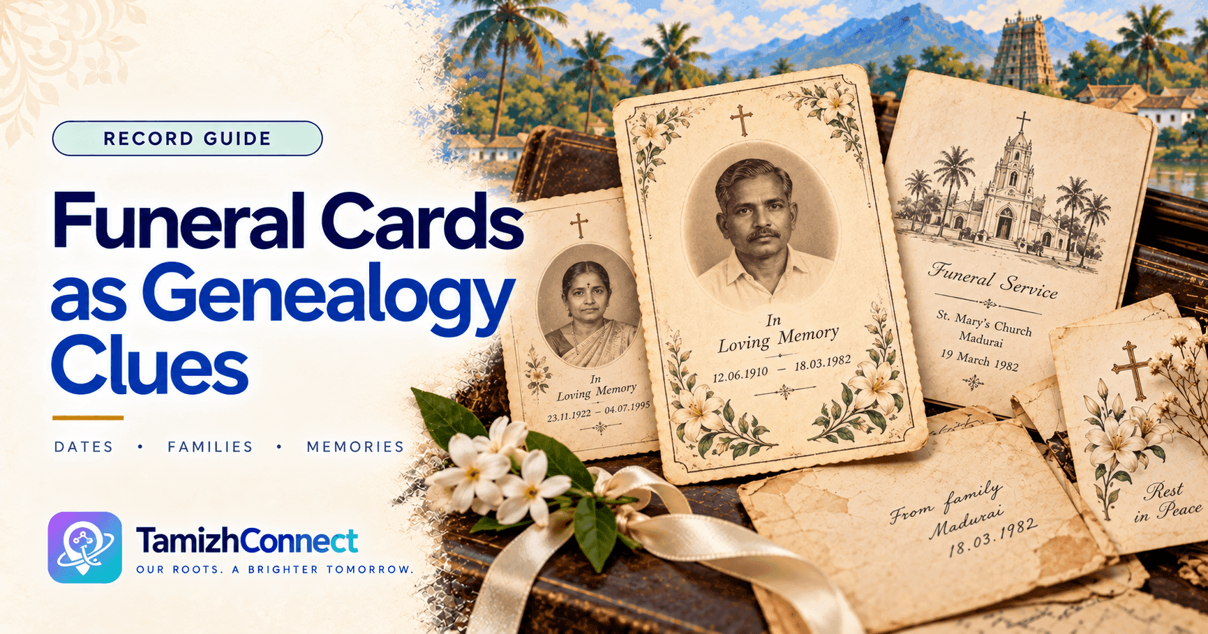 Funeral Cards as Genealogy Clues: Reading the Small Printed Document Family Archives Preserve