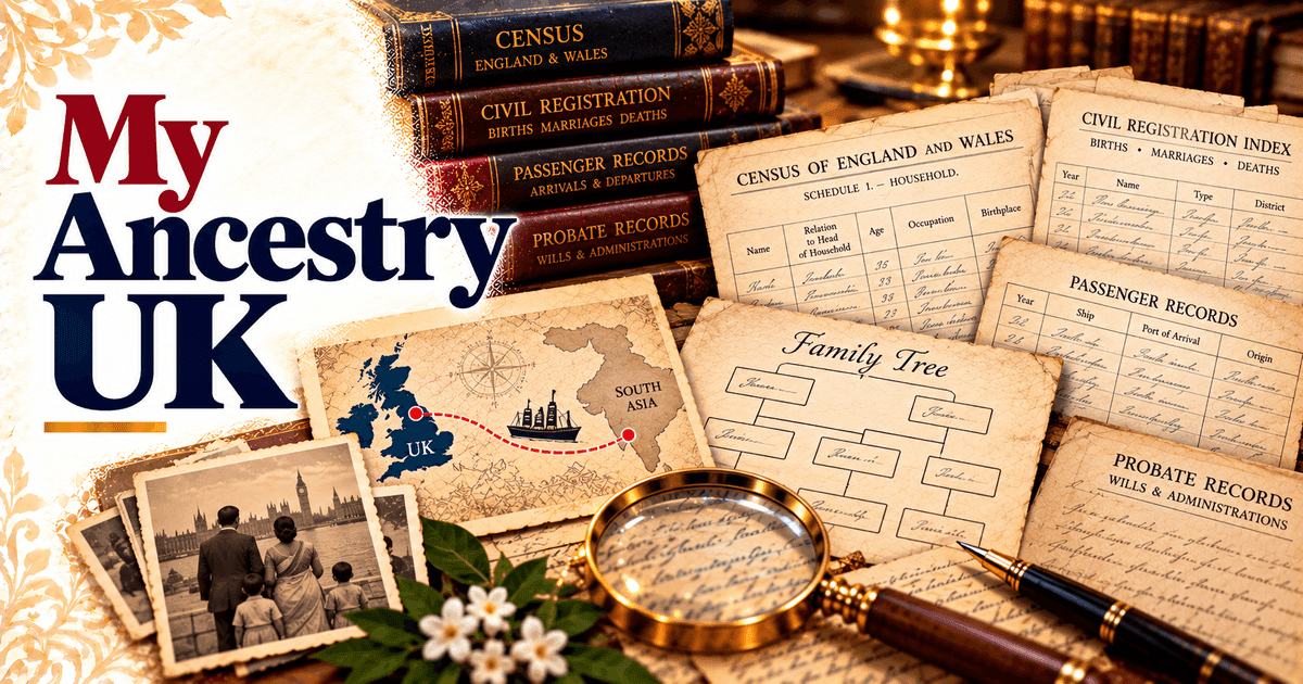 My Ancestry UK: How Tamil Families Trace a British-Side Line