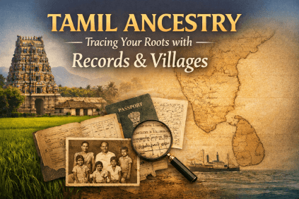 Tamil Ancestry: How to Trace Tamil Roots Using Records, Villages, and Family Memory