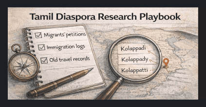 Tamil Diaspora Research Playbook
