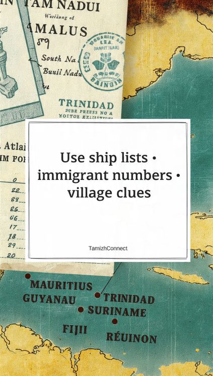 Indentured Labour Records: How to Use Them to… | TamizhConnect Blog