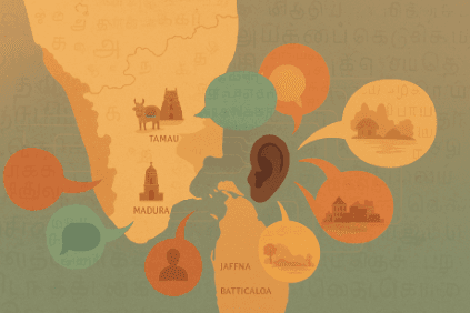 tamil dialects origins ta