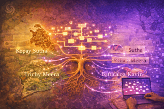 village surnames jaffna trichy batticaloa ta
