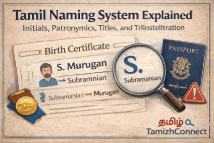 tamil naming system explained en