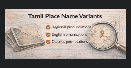 tamil place name variants en