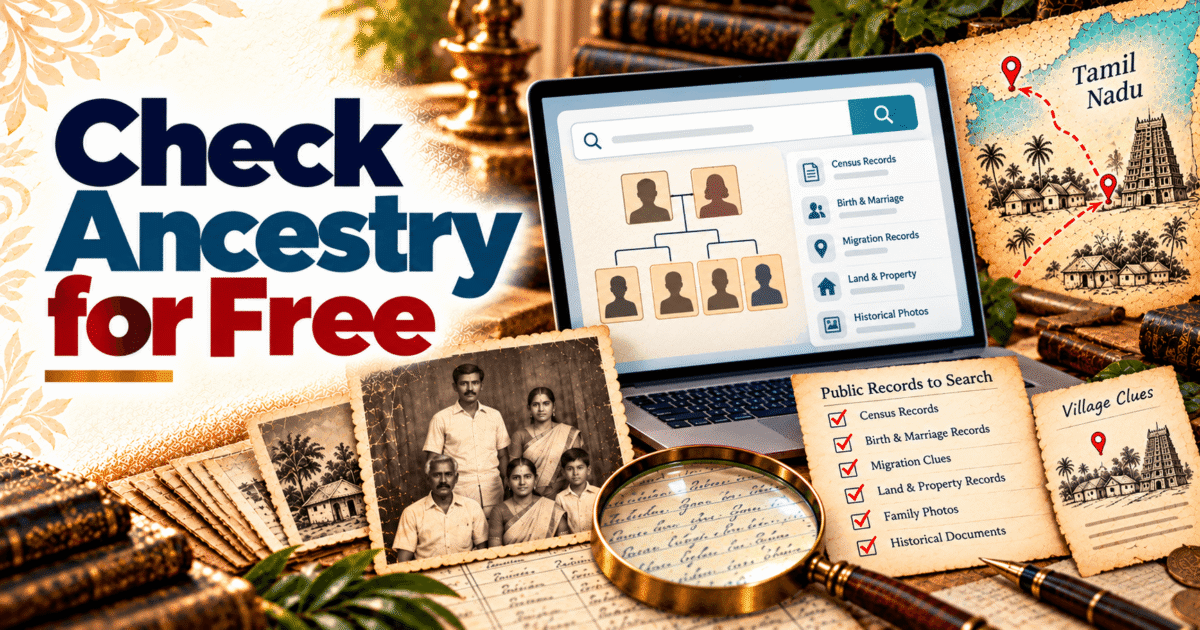 check ancestry for free en