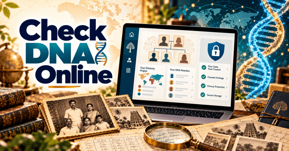 check dna online en