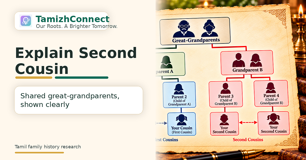 explain second cousin en