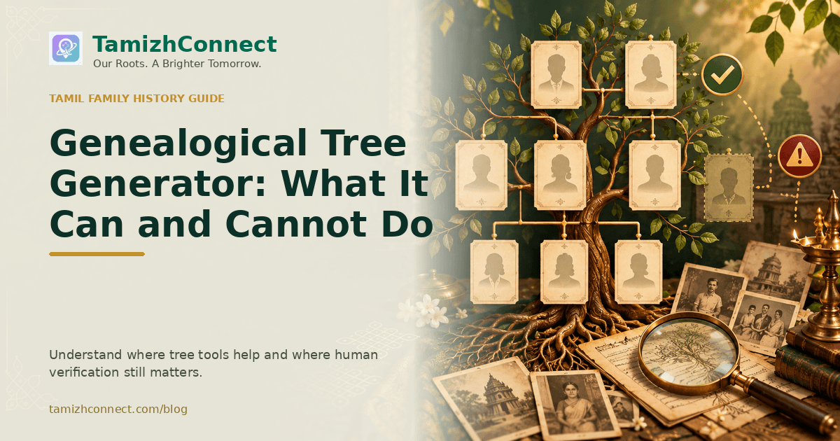 genealogical tree generator en