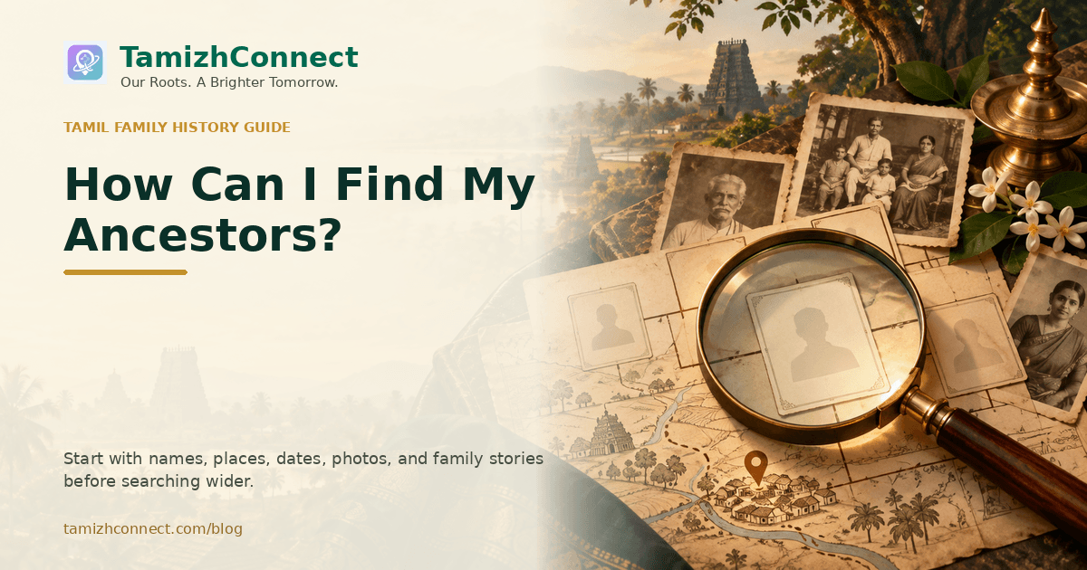 how can i find my ancestors en