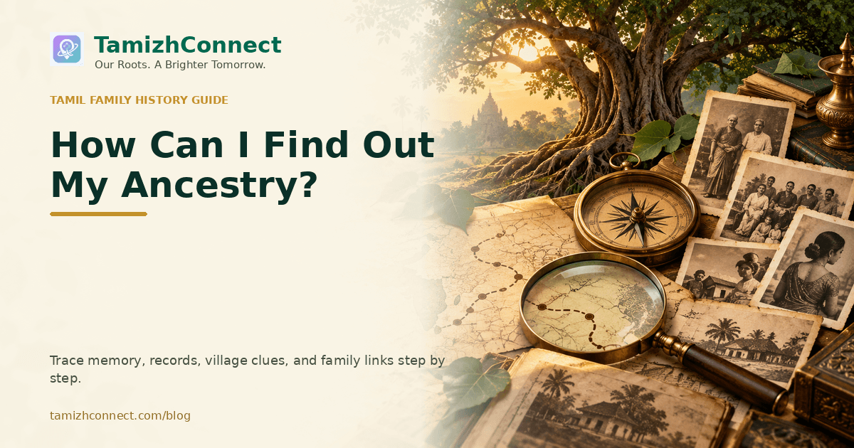 how can i find out my ancestry en