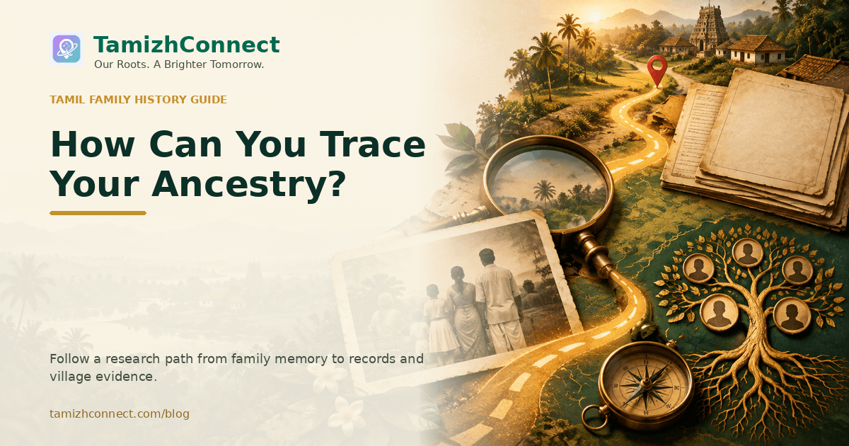 how can you trace your ancestry en