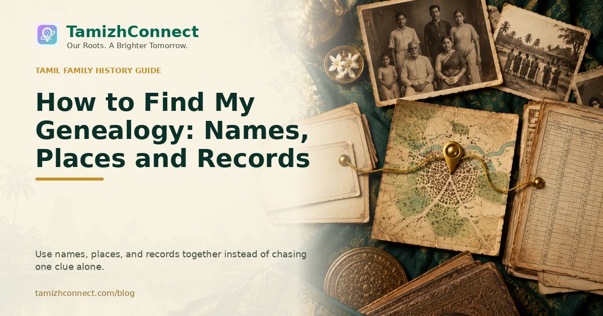 how to find my genealogy en