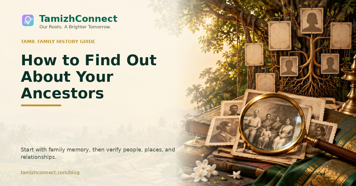 how to find out about your ancestors en