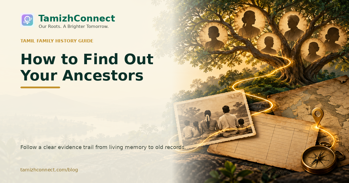 how to find out your ancestors en