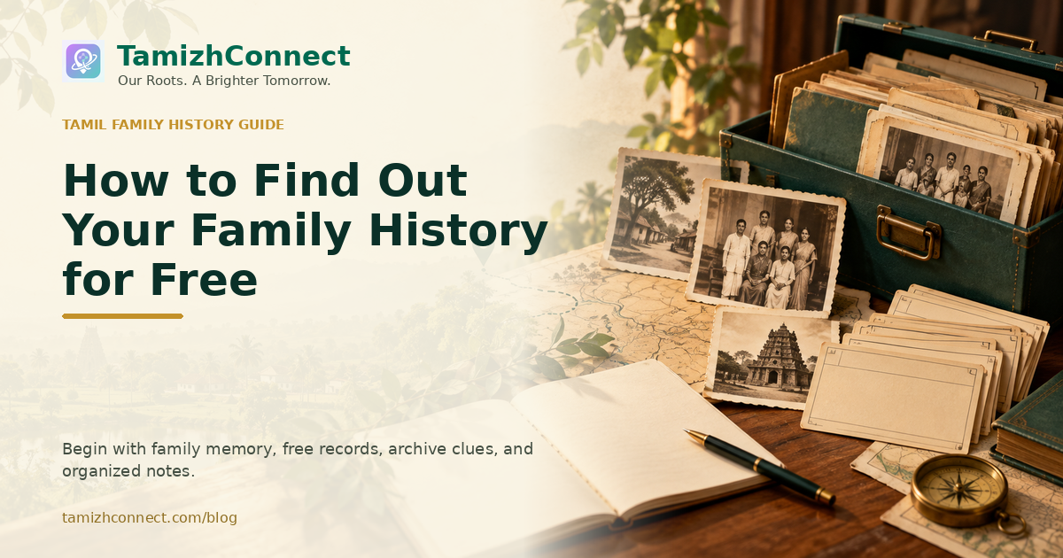 how to find out your family history for free en