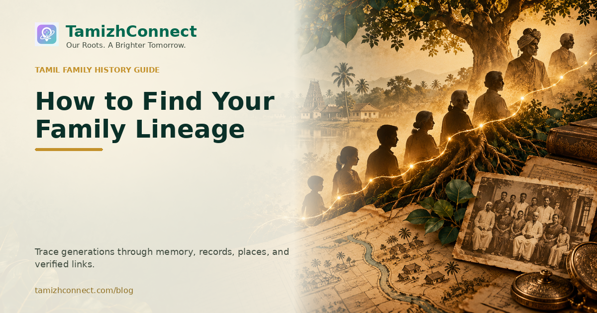 how to find your family lineage en
