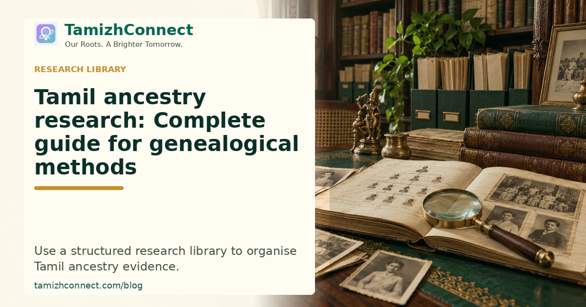 tamil ancestry research library en