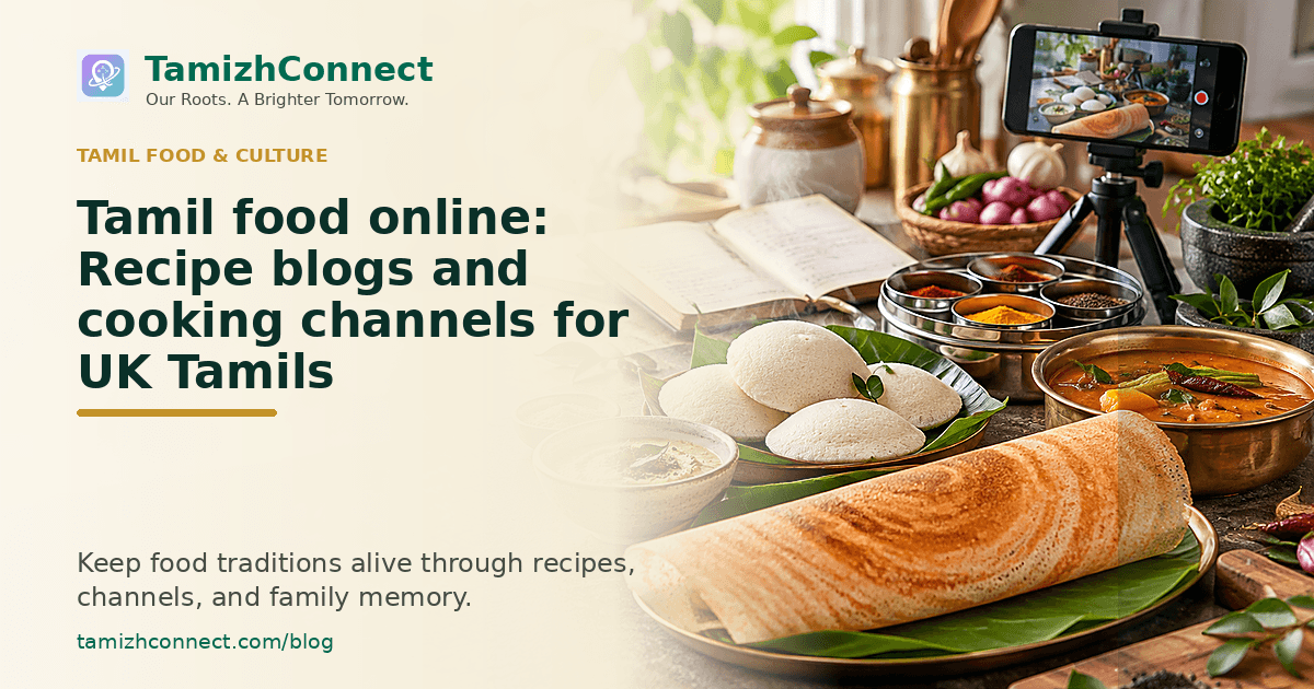 tamil food and recipes online