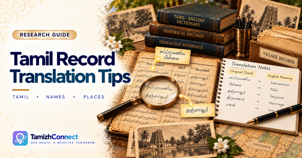 tamil record translation tips en