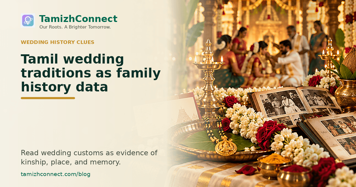 tamil wedding traditions