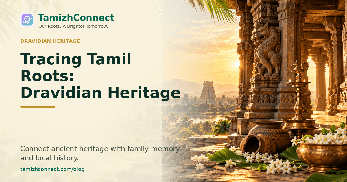 tracing tamil roots dravidian heritage en