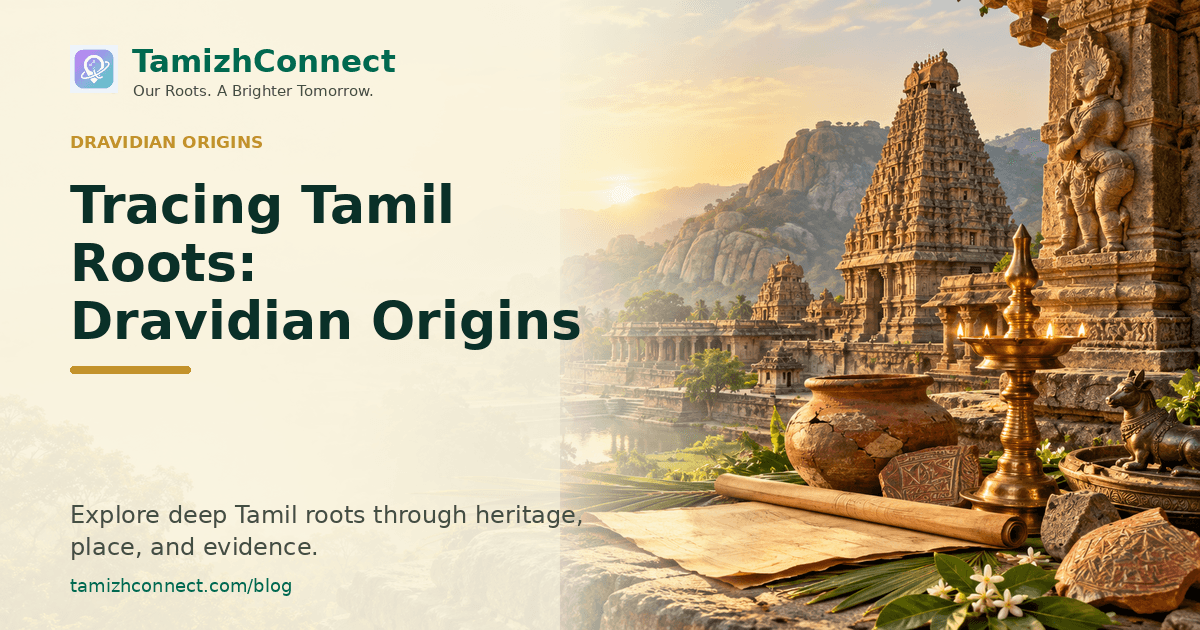 tracing tamil roots dravidian origins en