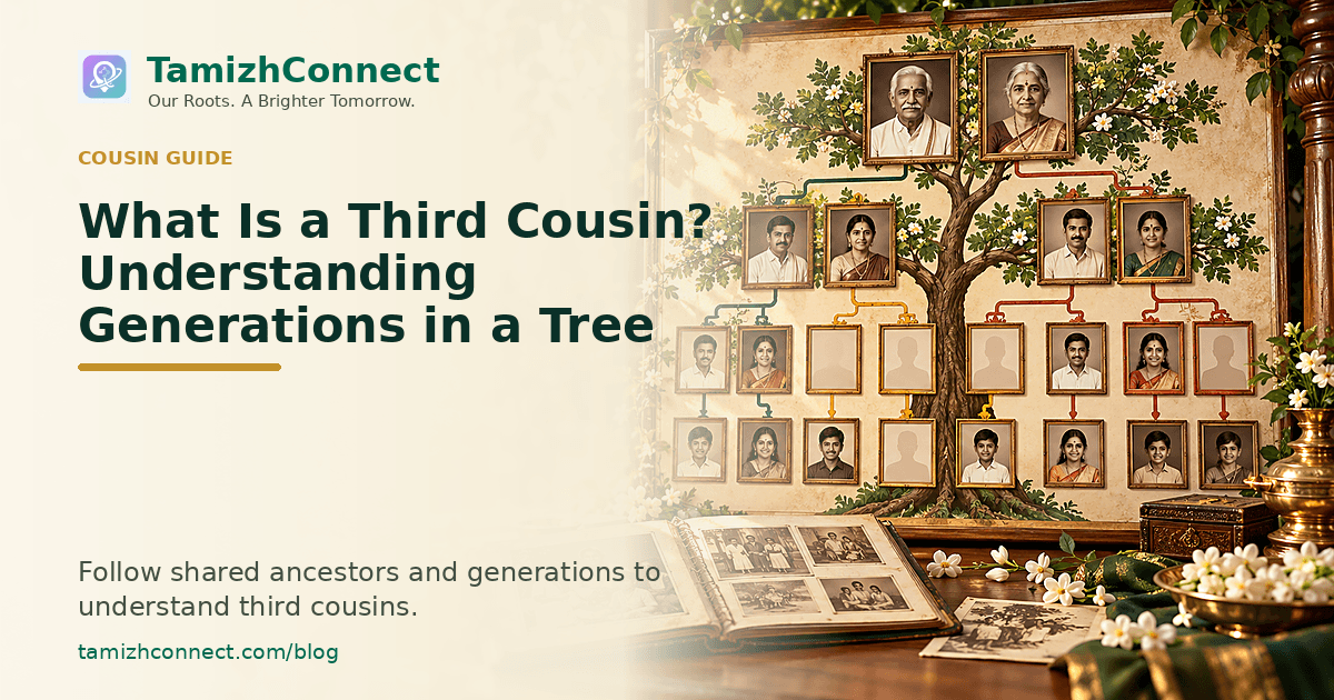 what is a third cousin en