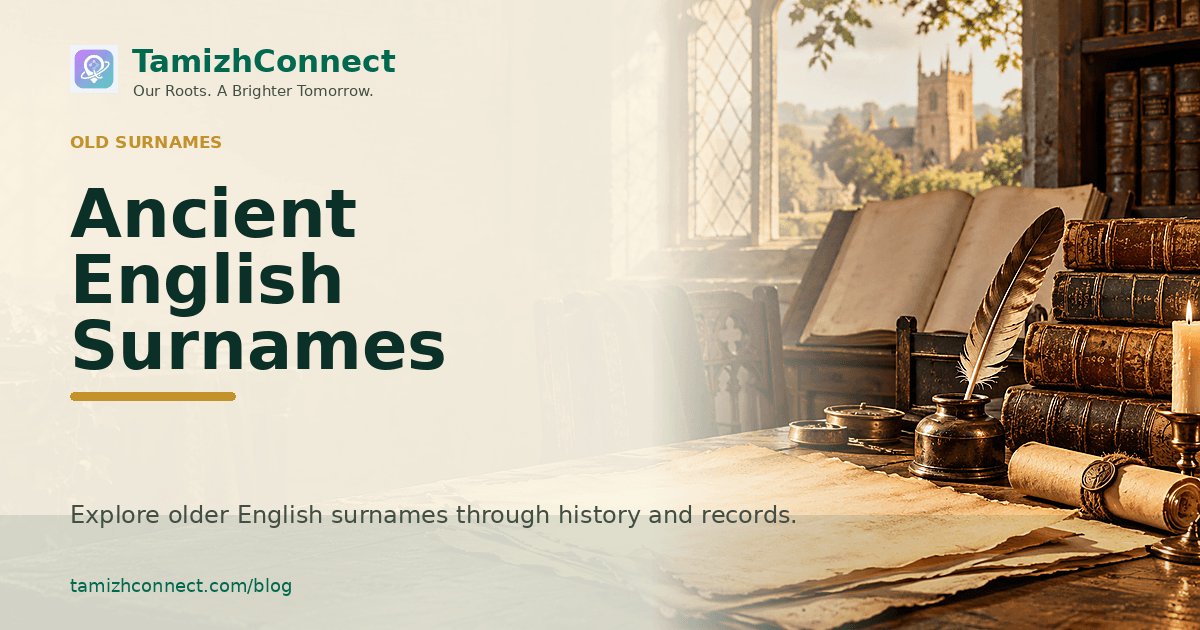 ancient english surnames en