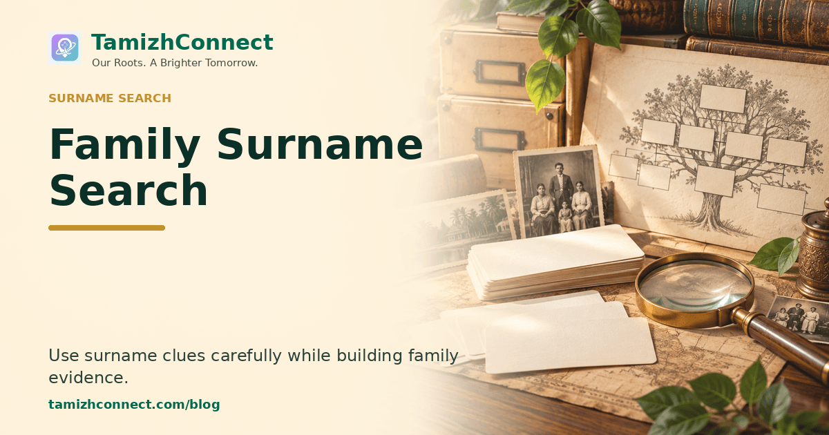 family surname search en