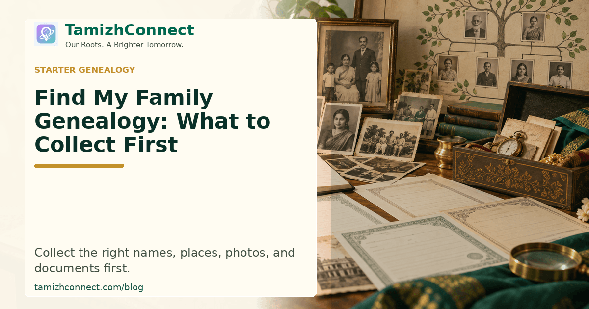 find my family genealogy en