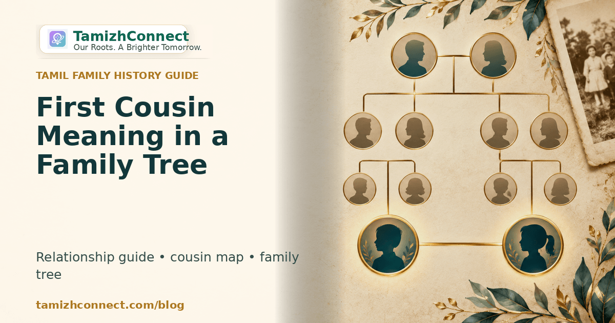 first cousin en