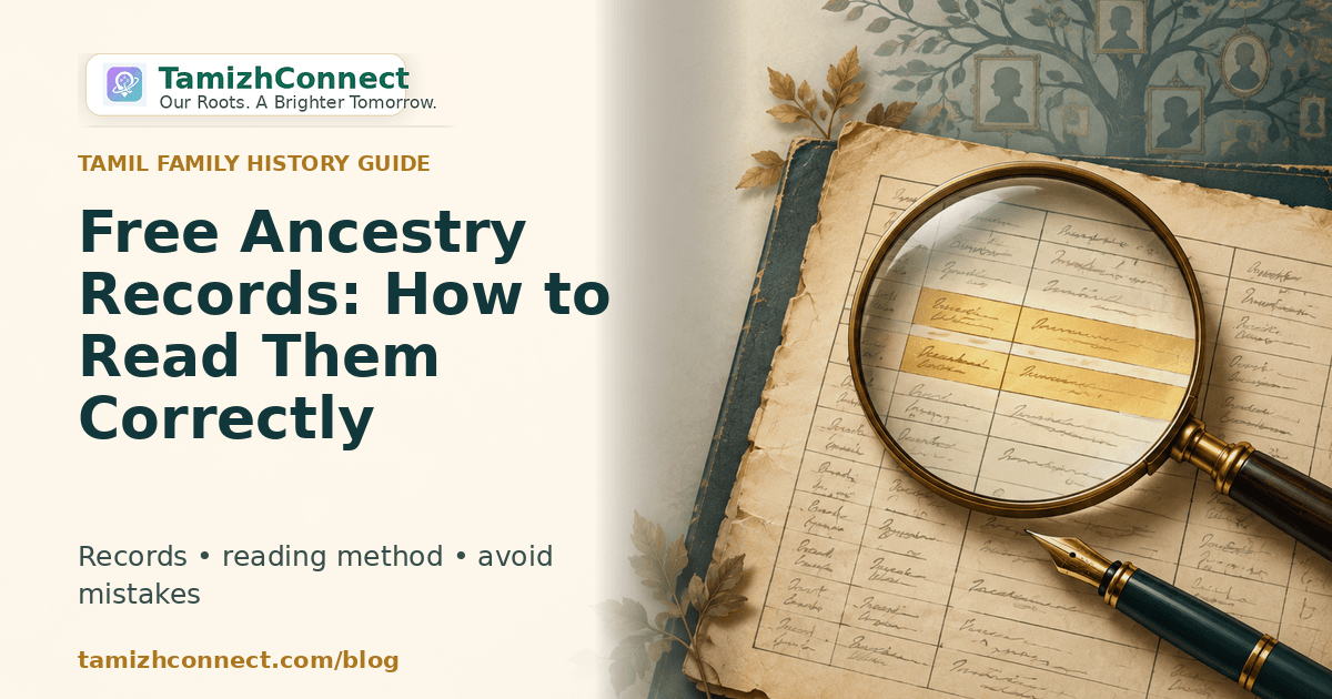free ancestry records en