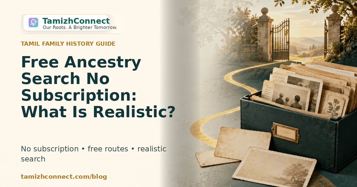 free ancestry search no subscription en