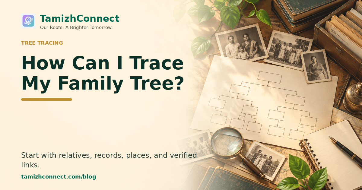 how can i trace my family tree en