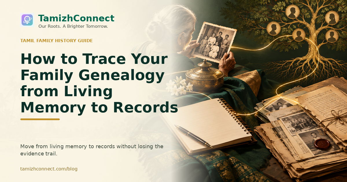 how to trace your family genealogy en