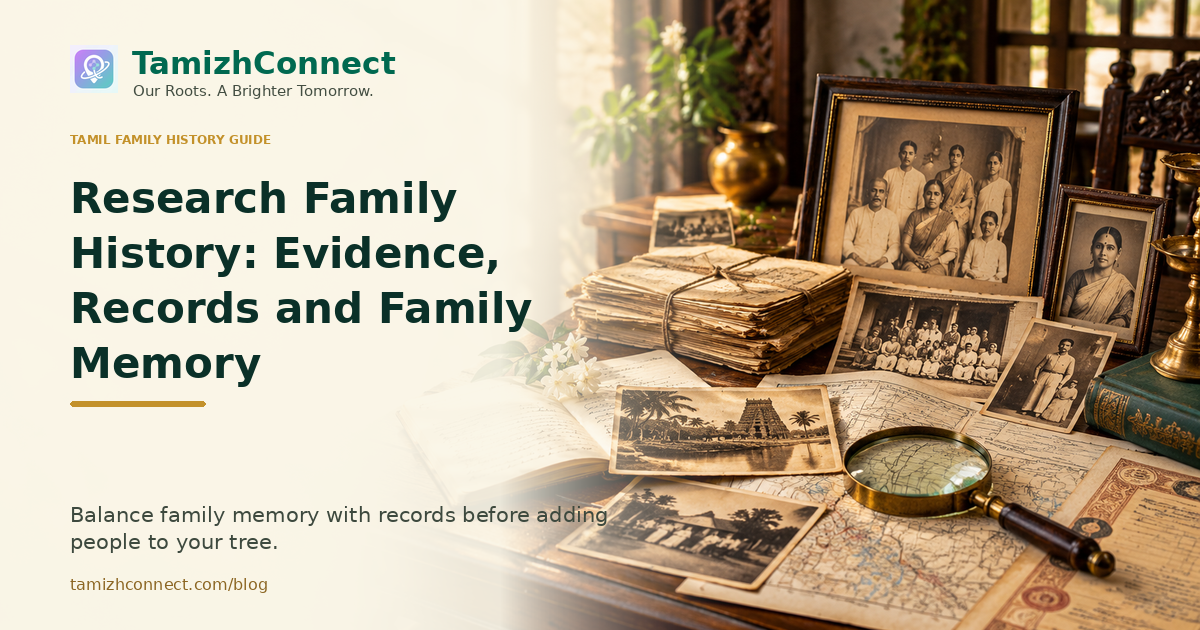 research family history en