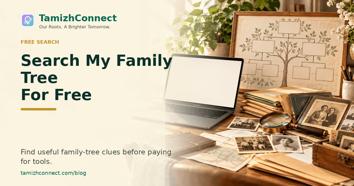 search my family tree for free en