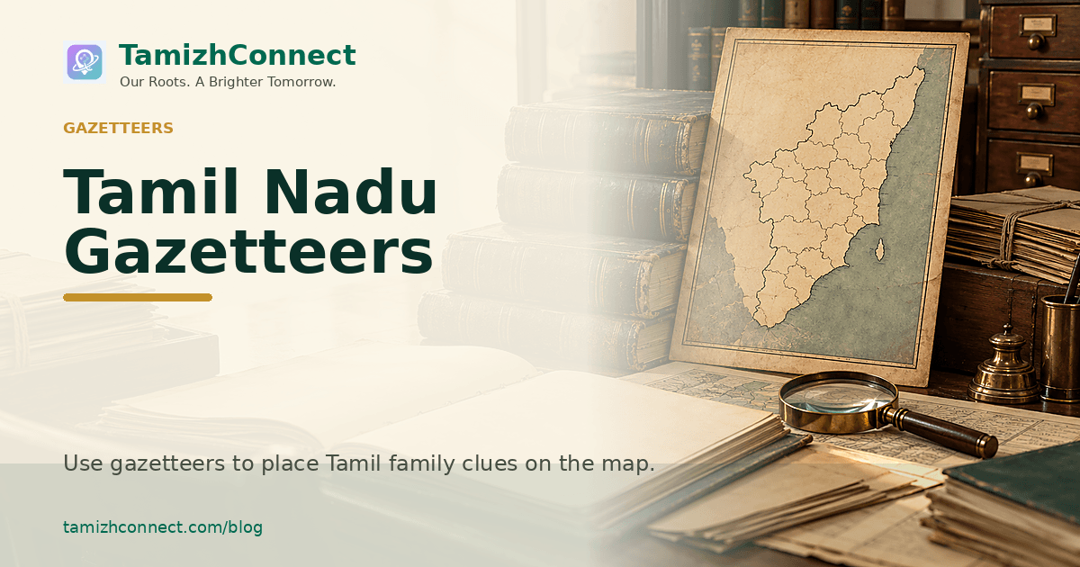 tamil nadu gazetteers ta
