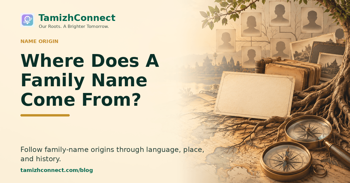 where does family name come from en
